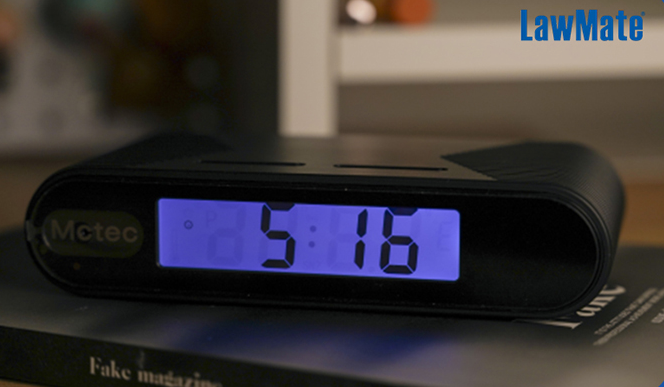 image-1 로우메이트 FM20 탁상시계 - 1080p 고화질 숨겨진 렌즈의 초소형카메라