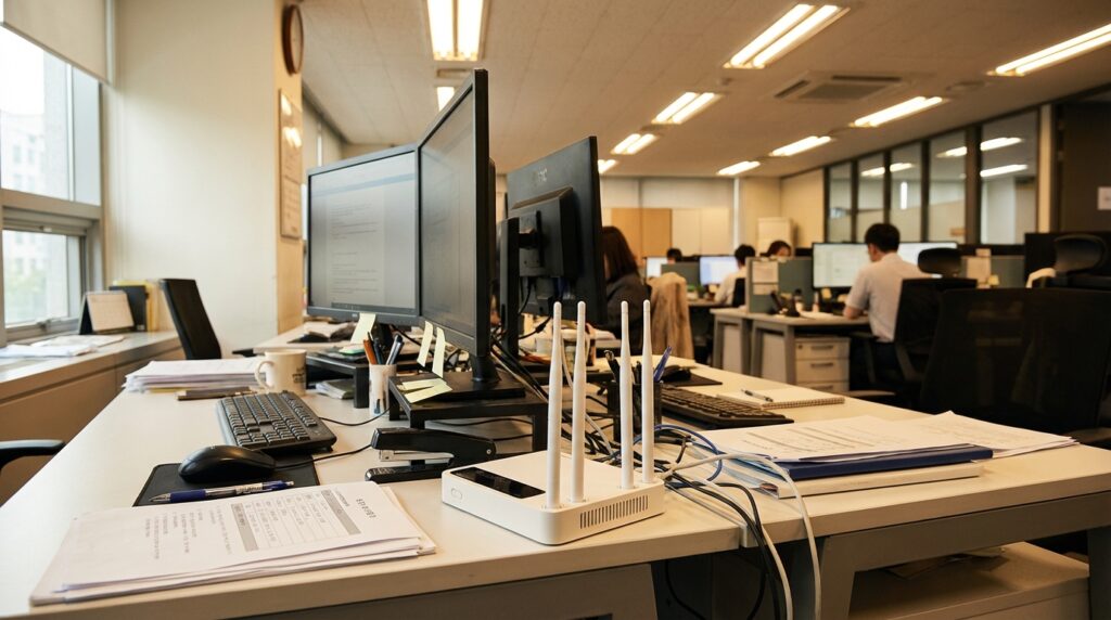 공유기-사무실-1024x572 실시간와이파이카메라 홈CCTV 보안카메라 내집안심캠코더 HD-1 시리즈 공유기형카메라